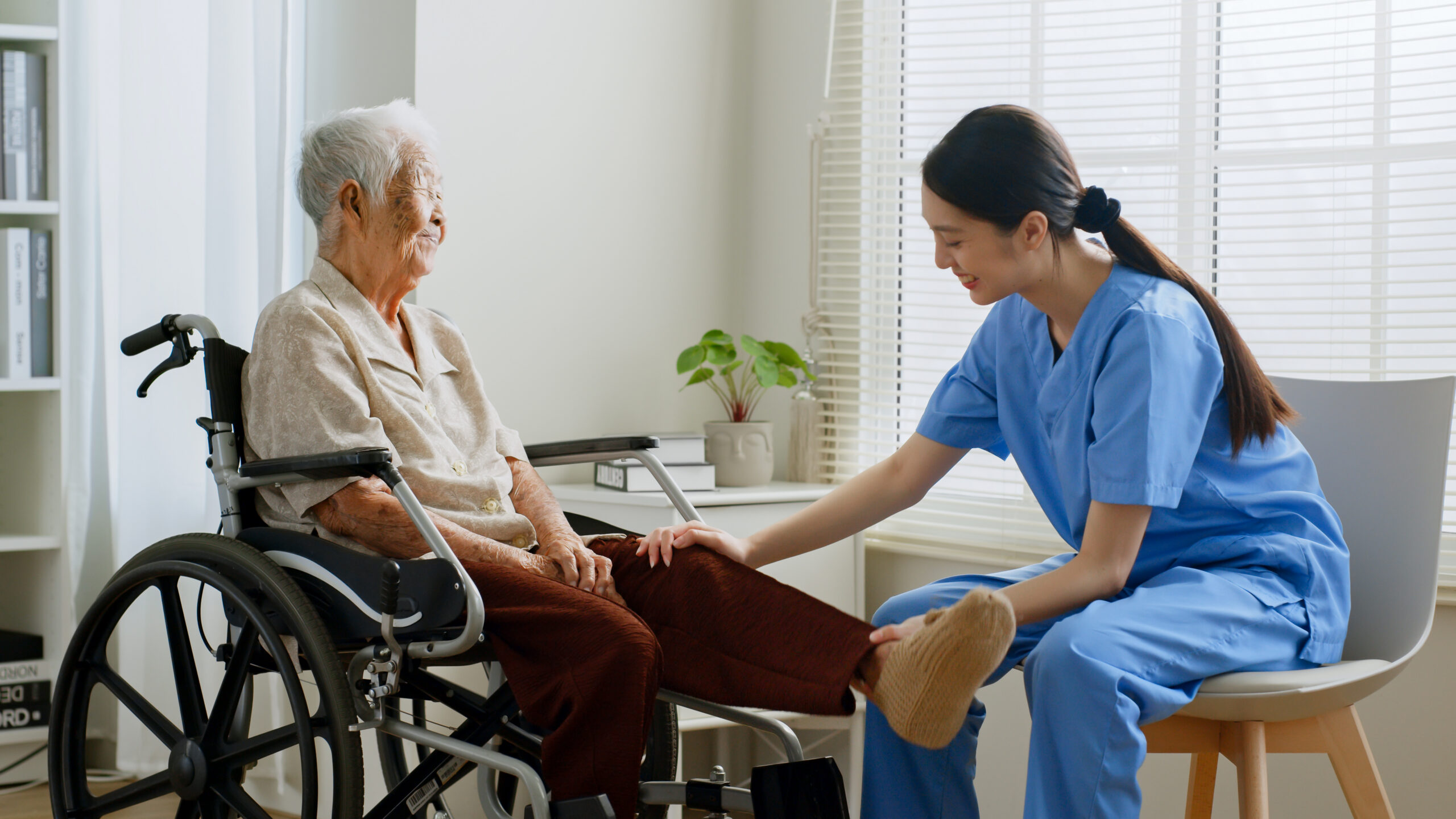 Private studio suite for respite care and palliative care at Bayview Seniors Community in White Rock, BC.